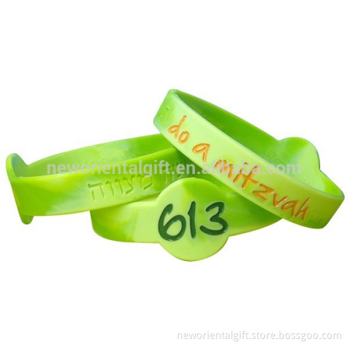 Watch Shape Wristbands, wrist watch shape bracelets, Custom Debossed Silicone Wristbands